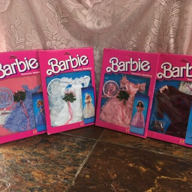 BARBIE - ROMANTIC WEDDING FASHIONS NRFB in Arts & Collectibles in St. Albert