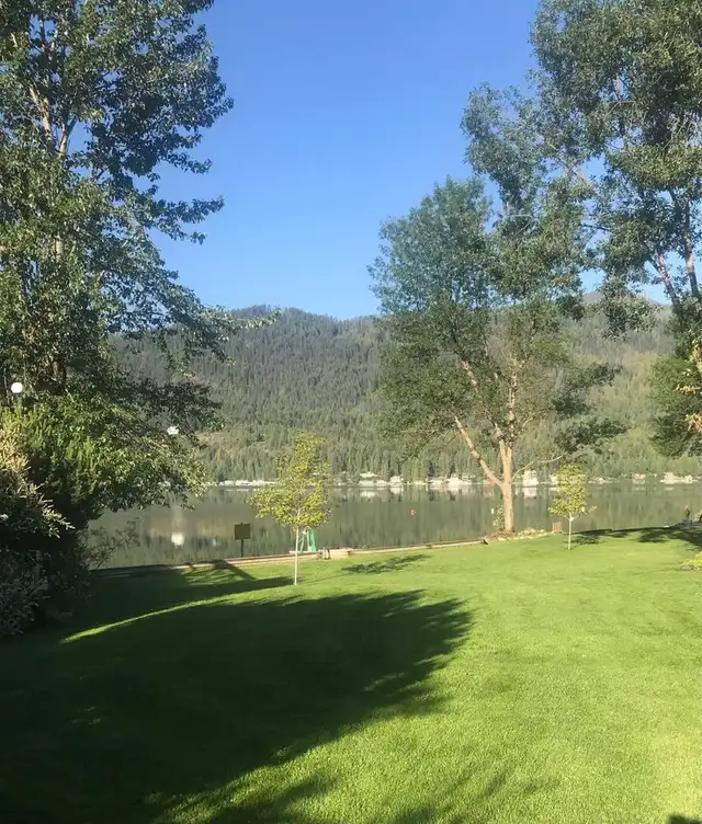 RV Lot and Trailer at Christina Lakeside Resort