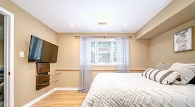 Furnished Walkout basement apartment in a quiet North Oshawa family neighbourhood. Ideal for a profe...