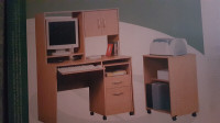 computer desk 4 in 1 work center