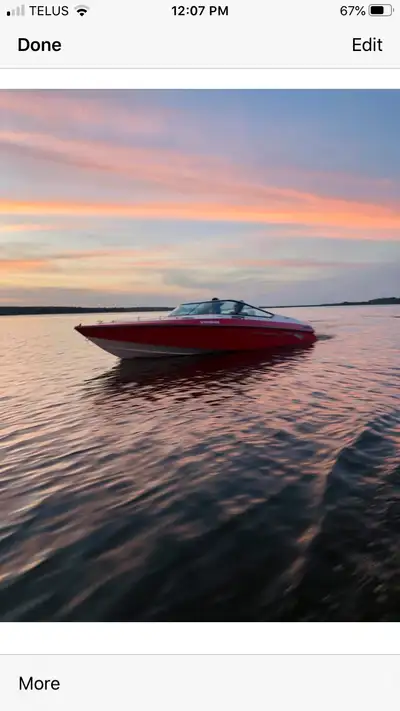 Peterborough Indy 1987 21’ with trailer with new tires newer cover 350 omc small cuddy 7,200 obo cal...