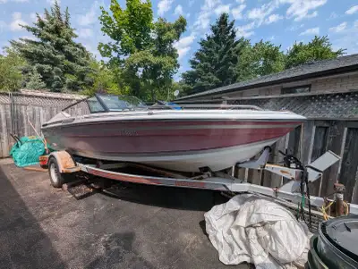 Selling a 1989 Regal Medallion 185. And trailer. Perfect project boat for someone handy who wants a...