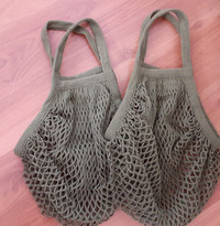 Crochet mesh bags - $8 each