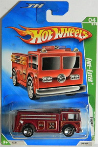 Hot Wheels 1/64 Fire-Eater T-Hunt Diecast - Damaged Package