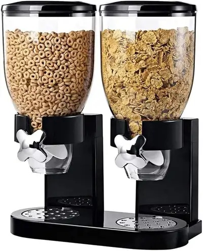 Dual Cereal Dispensers 2L Capacity Each, Storage Countertop, View more