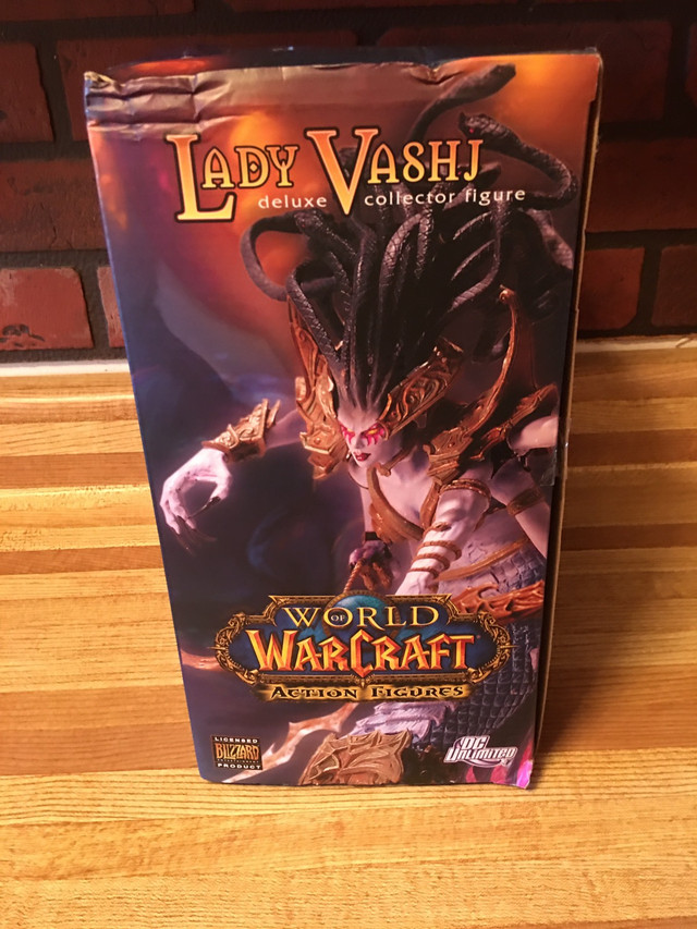 TOY WORLD OF WARCRAFT-LADY VASHJ-RARE & NEW in Toys & Games in City of Toronto - Image 4