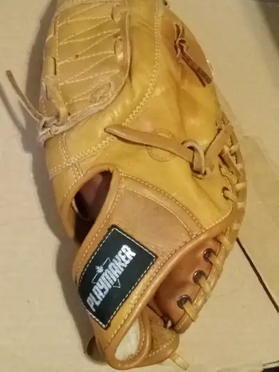 Playmaker 5018 First Base Mitt Rawhide Lacing Baseball Glove, View more