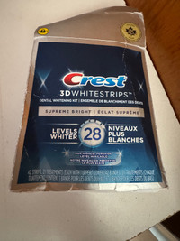 Crest 3D whitestrips 28 levels
