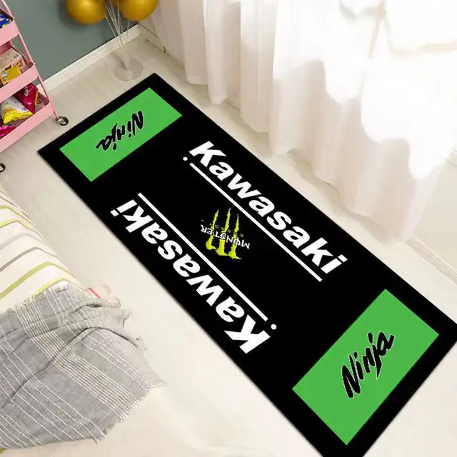 Kawasaki Ninja Racing H2 Monster Energy display Carpets Rug Mat in Other in Barrie - Image 3