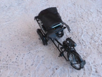 Vintage Style  Miniature 3 Wheel Bicycle Taxi/Rickshaw