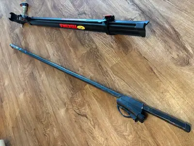 Two used roof bike racks are for sale, View more