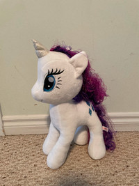 Large plush My Little Pony Rarity