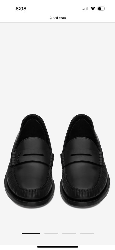 YSL “le loafer” Penny Loafer - men’s size 12 for sale - $1000 in Men's Shoes in City of Toronto