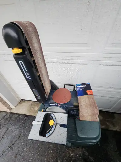 Mastercraft 4"x36" Belt 6" Disk Sander Machine For Wood Working, View more