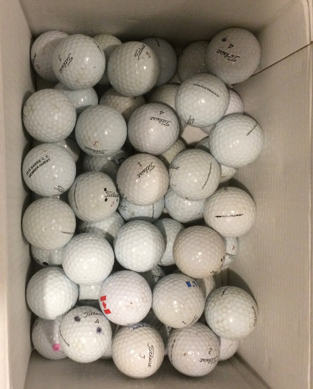 TITLEIST Used Golf Balls - Excellent Condition in Golf in Oshawa / Durham Region