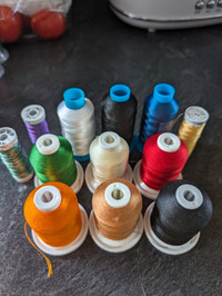 Machine embroidery thread