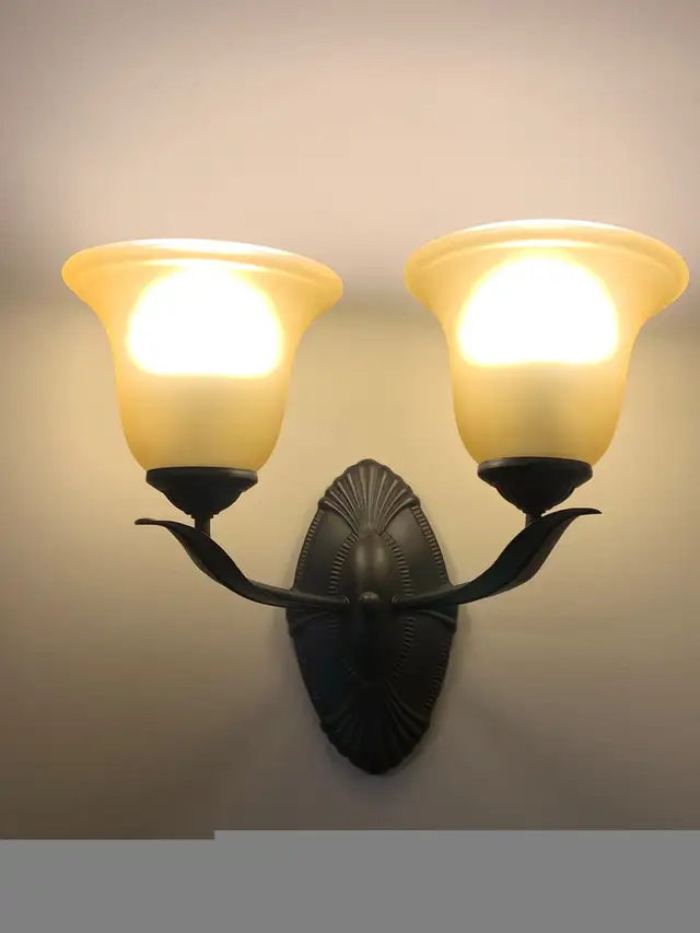 Vintage Glass Lamp Shade Replacements in Indoor Lighting & Fans in St. Catharines - Image 8