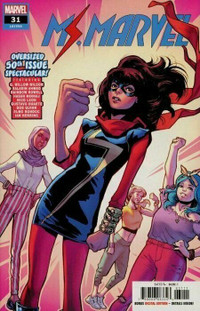 MS. MARVEL #31 (2015) MARVEL OVERSIZED 50th ISSUE SPECTACULAR!