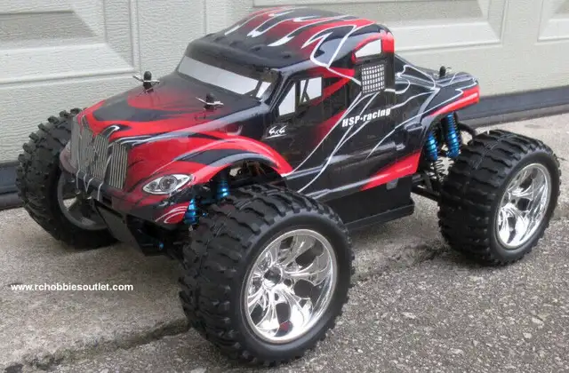 Sale: NEW 1/10 RC TOP2 BRUSHLESS 3S LIPO RC MONSTER TRUCK in Hobbies & Crafts in City of Toronto - Image 7