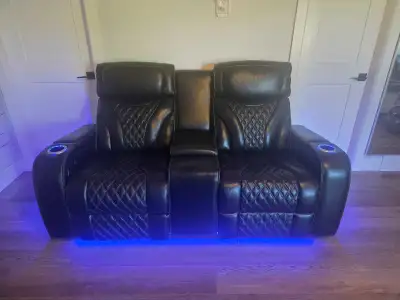 Elite 86" and 74" Genuine Leather sofa 3 seater and love seats, View more