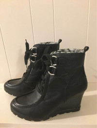 Guess Black Ankle Boots - like new $90