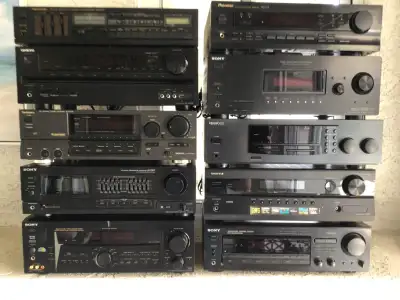 Sony - Onkyo - Pioneer - Technics - Kenwood  Receiver, View more