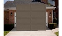 8’ X 7’ - Insuated Garage Door - Bronze 