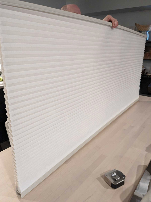 **Pending** Large Cordless Cellular Shade/Blind in Window Treatments in Edmonton