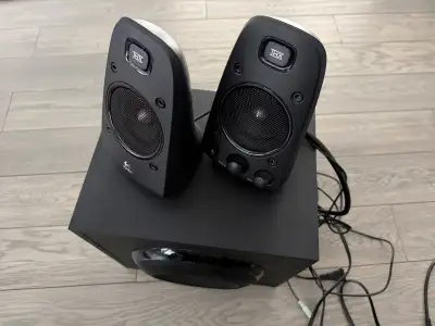 Logitech Z623 PC Speaker Set w/ Subwoofer, View more