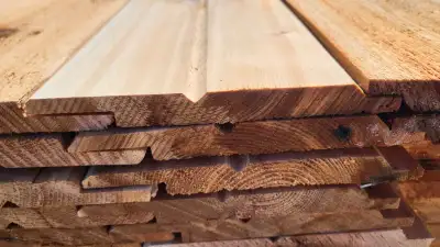 Enhance your space with this beautiful 1x8x6ft red cedar channel shiplap, perfect for adding a touch...