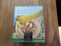 Livre  recettes de cuisine traditionnelle des régions du Québec