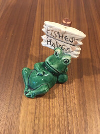 Frog Decor - Porcelain for Aquarium