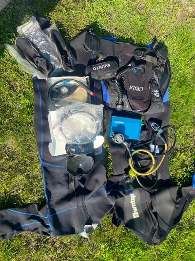 Scuba gear two suits $600 or best offer, View more