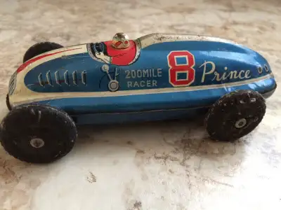 Vintage Toy Japanese Race Car, View more