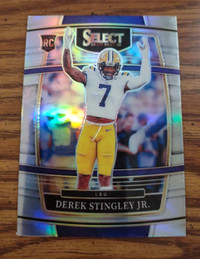 NFL Card - Derek Stingley Jr. #20 Rookie Card Silver Prizm