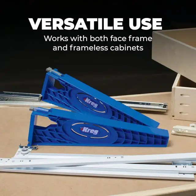 Kreg KHI-Slide Drawer Slide Jig in Hand Tools in City of Montréal - Image 5