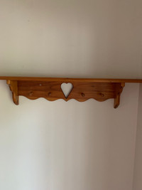 Shelf with hook 