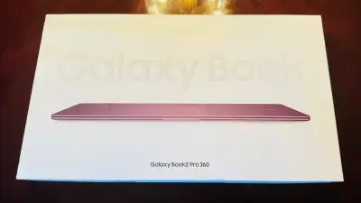 I am selling a practically new Samsung Galaxy Book 2 Pro 360 with box and everything in the stunning...
