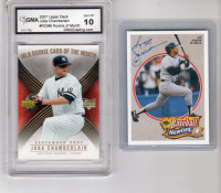 CARTE DE BASEBALL LOT DE 2 CARTES