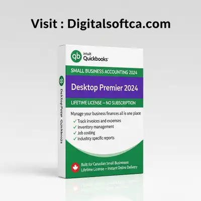 QuickBooks Premier 2024 No Renewal Fee Lifetime Canada, View more