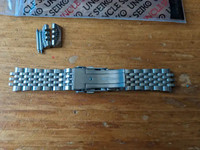 Uncle rice bead watch bracelet for Seiko Alpinist 13.5cm length
