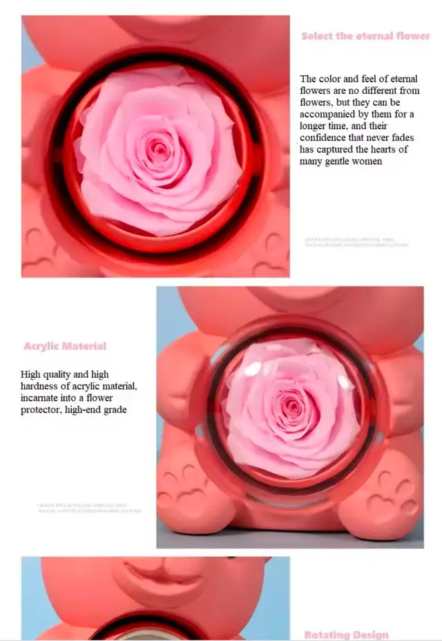 Eternal Rose Bear62854391674881122