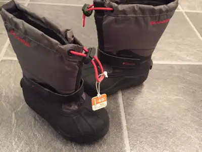 NEW COLUMBIA kids winter boots rated to -43C fits approx 5yo $45, View more