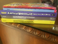 Qty 5 Captain Underpants books