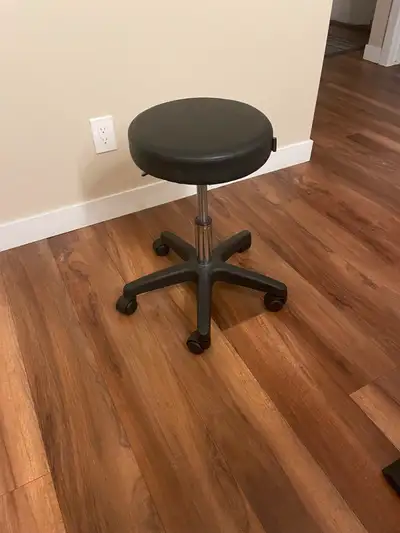 GreenLife® Deluxe Hydraulic Adjustable Height Rolling Stool, View more