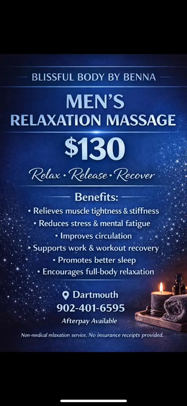 Relaxation stress release | Massage Services | Dartmouth | Free local ...