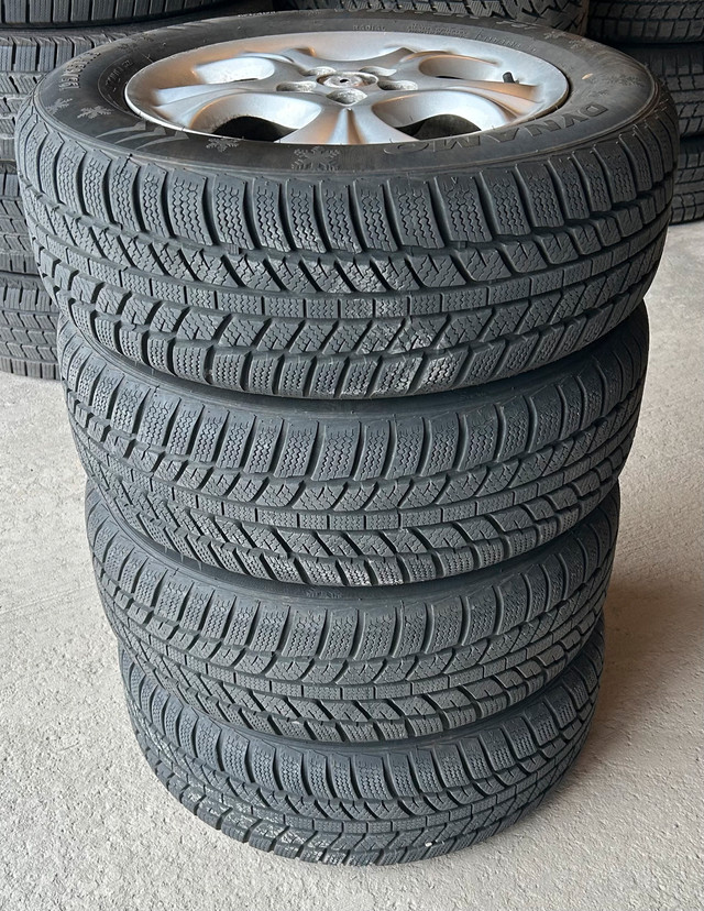 15-inch Winter Tires on Alloy Rims in Tires & Rims in Ottawa