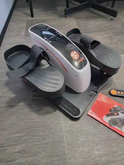 FOUSAE UNDERDESK ELLIPTICAL MACHINE. LIKE NEW. INCLUDES MANUAL, View more