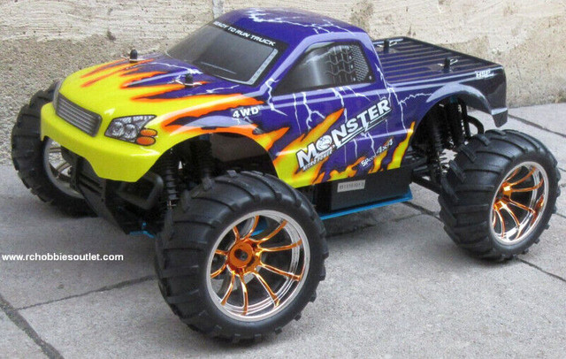 New Nitro Gas RC Truck 3.0cc Engine 4WD 2.4G Fast RC in Hobbies & Crafts in City of Halifax - Image 3