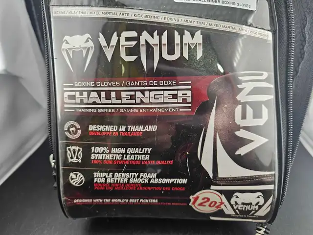 Venom Challenger 12oz Boxing MMA gloves  in Exercise Equipment in City of Toronto - Image 4